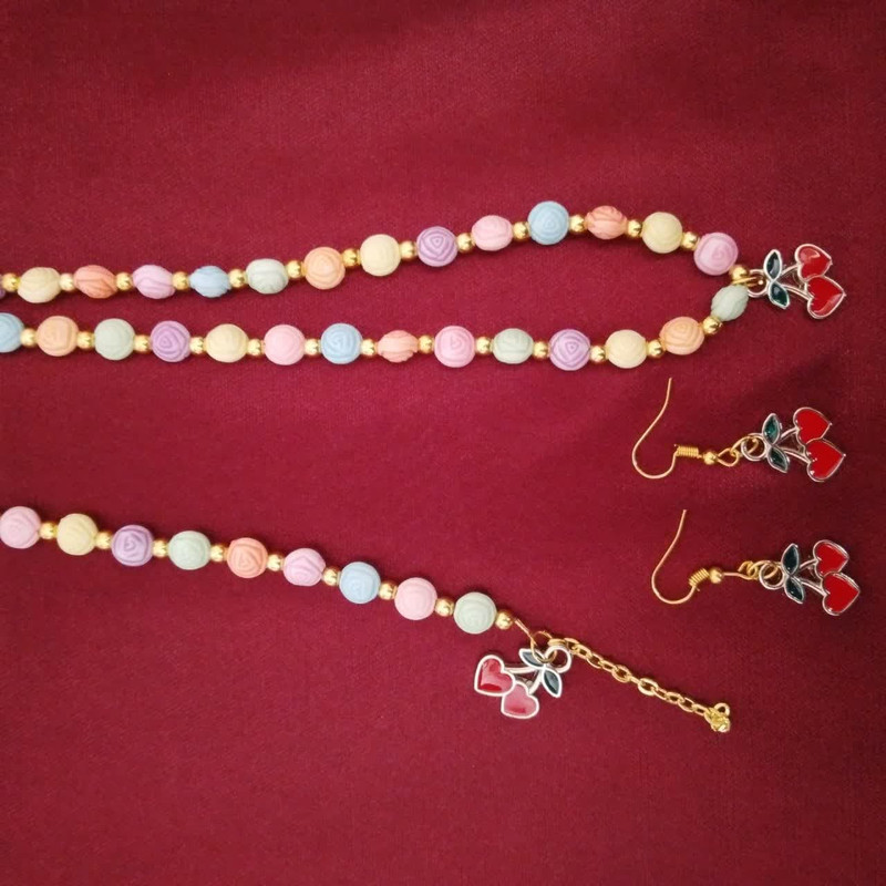 نیم ست دخترانه مدل گیلاس