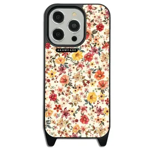 AKAM AMCWLA14PRO-FLOWERS12 Cover For Apple iPhone 14 Pro