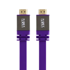 کابل HDMI 2.0 Flat کی نت پلاس مدل KP-HC163 طول 10 متر