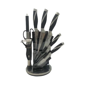 سرویس چاقو آشپزخانه 9 پارچه او ان ای کد 003