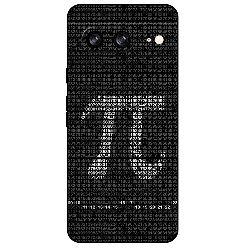 کاور مگافون طرح عدد پی مدل 7240 مناسب برای گوشی موبایل گوگل Pixel 8