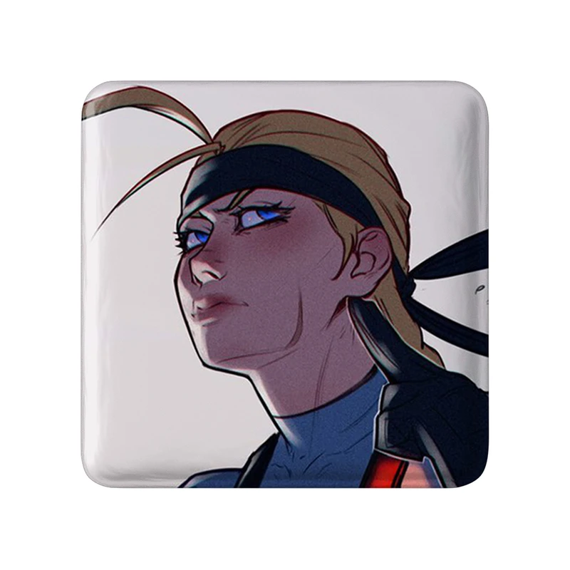 مگنت خندالو طرح بازی متال گیر (Metal Gear) مدل مربعی کد 33156