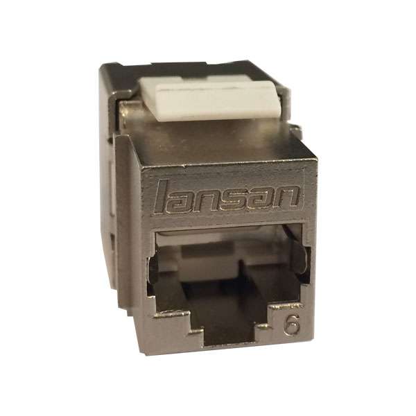 کیستون جک لنسن مدل CAT6 STP کیستون جک لنسن مدل CAT6 STP