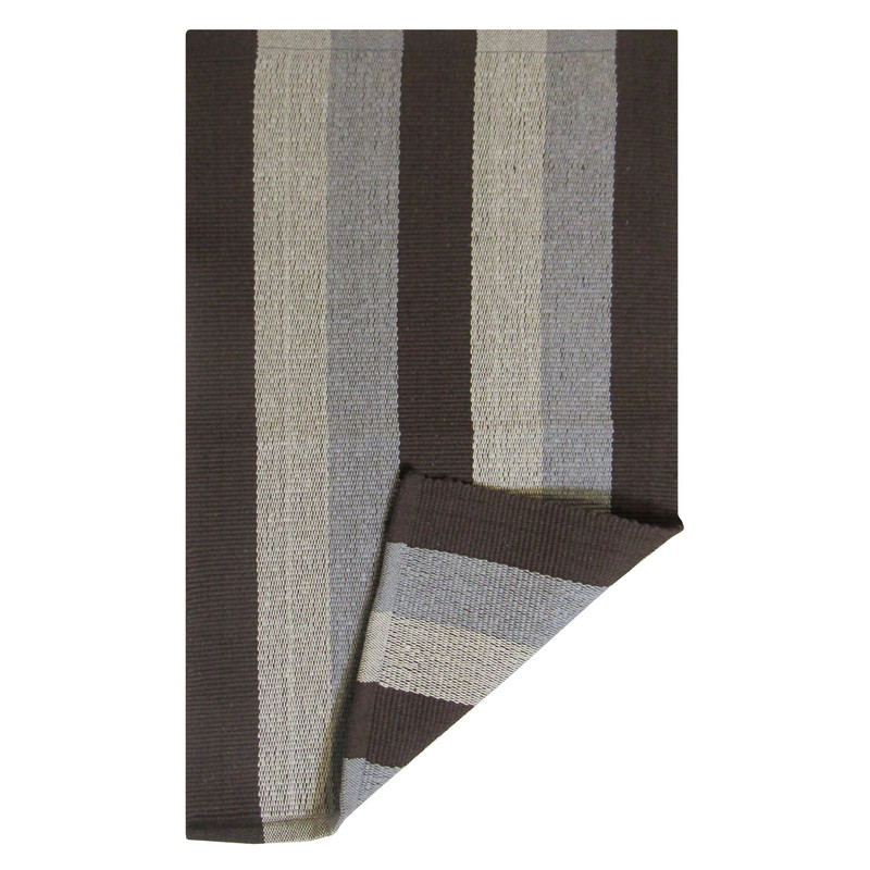 گلیم ماشینی هوم اند لایف مدل هیلدا طرح راه راه کد 950002