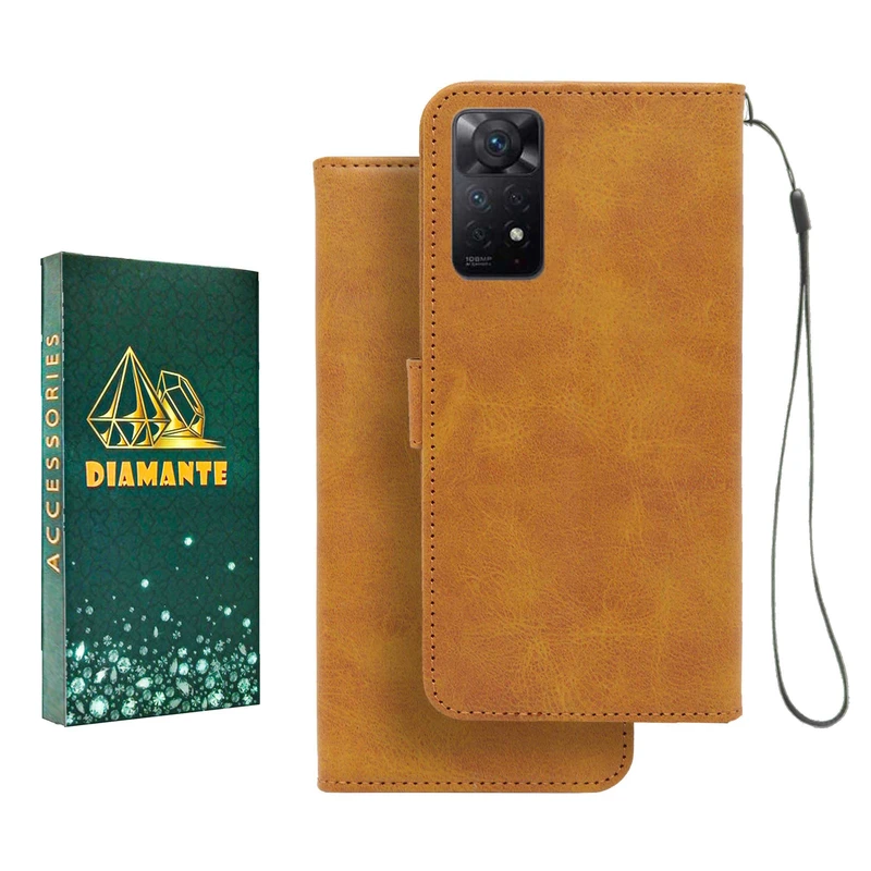 کیف کلاسوری دیامانته مدل Mortand Gn مناسب برای گوشی موبایل شیائومی Redmi Note 12 Pro 5G