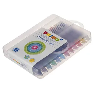مداد شمعی 12 رنگ پریمو مدل 058PC24MXP