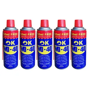 اسپری روان کننده و زنگ بر اوکی مدل WD-40 حجم 450 میلی لیتر بسته 5 عددی