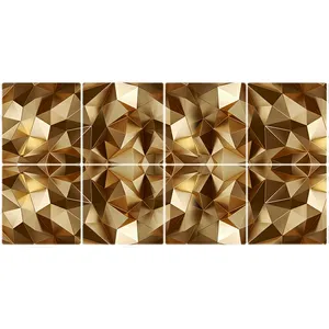 تایل سقفی آسمان مجازی طرح پارامتریک کد ST 6285-8 سایز 60x60 سانتی متر مجموعه 8عددی