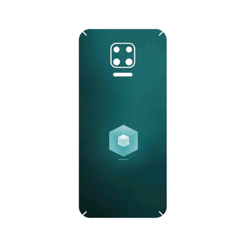 برچسب پوششی ماهوت مدل Minimal Cube icon مناسب برای گوشی موبایل شیائومی Redmi Note 9S