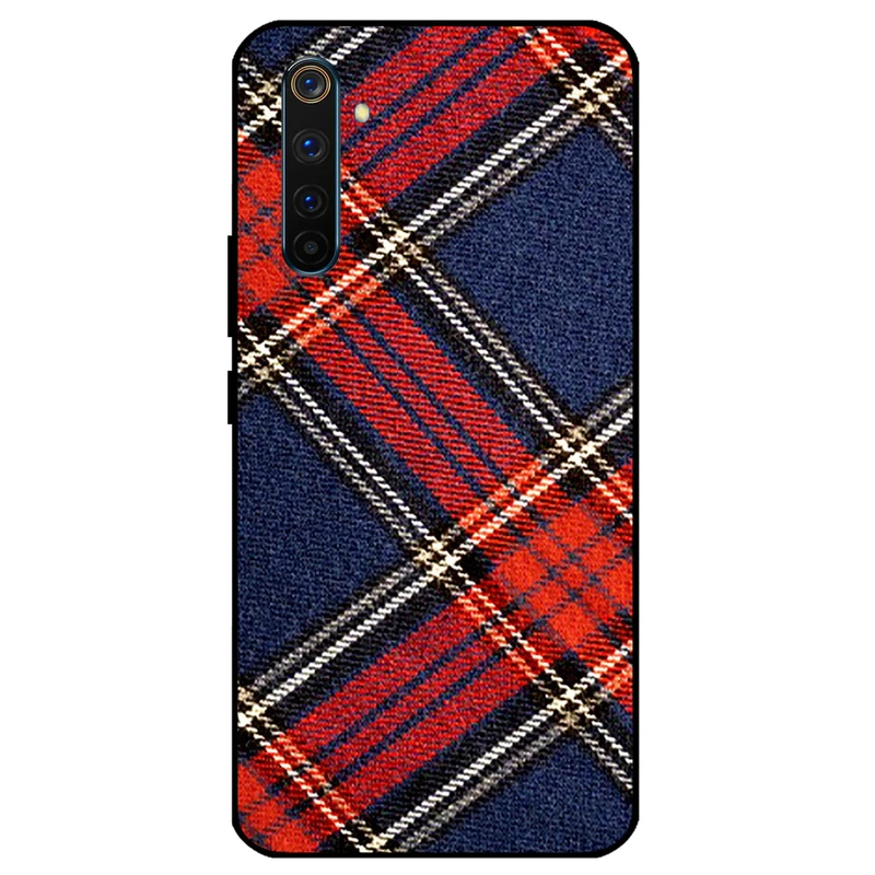 کاور مگافون طرح بافت مدل 8103 مناسب برای گوشی موبایل ریلمی 6 Pro    