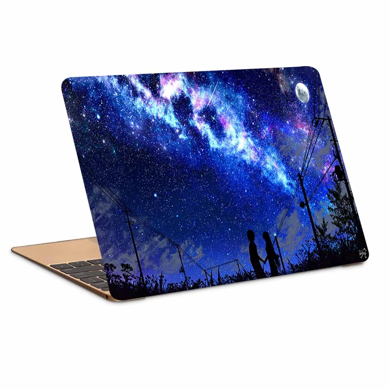 استیکر لپ تاپ طرح night starry sky کد N-433مناسب برای لپ تاپ 15.6 اینچ