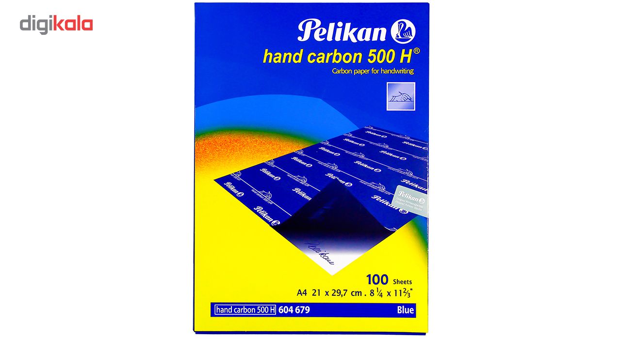 کاغذ کاربن پلیکان مدل Hand Carbon 500H بسته 100 عددی