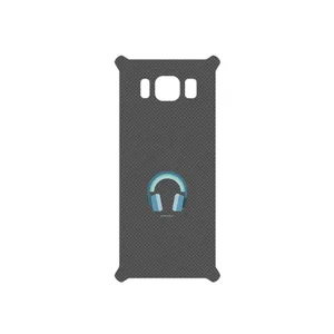 MAHOOT Minimal Headphone Icon Cover Sticker for Samsung Galaxy S8 Active