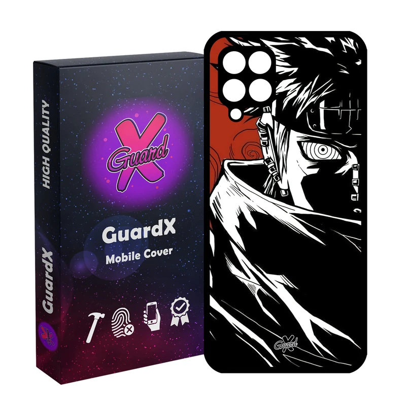 کاور گارد ایکس طرح Pain Anime مدل Glass10551 مناسب برای گوشی موبایل سامسونگ Galaxy A12/M12/F12
