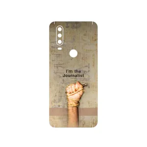 MAHOOT Journalist Cover Sticker for Motorola One Action
