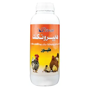 مکمل غذای طیور بایوران مدل هایپروتکت حجم 1 لیتری