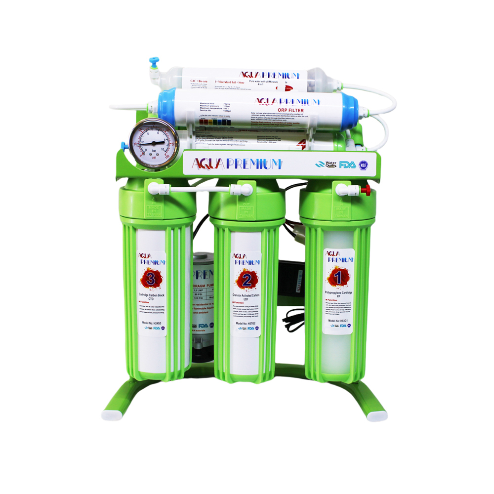دستگاه تصفیه کننده آب آکواپرمیوم مدل A8OAB11-GR-TP