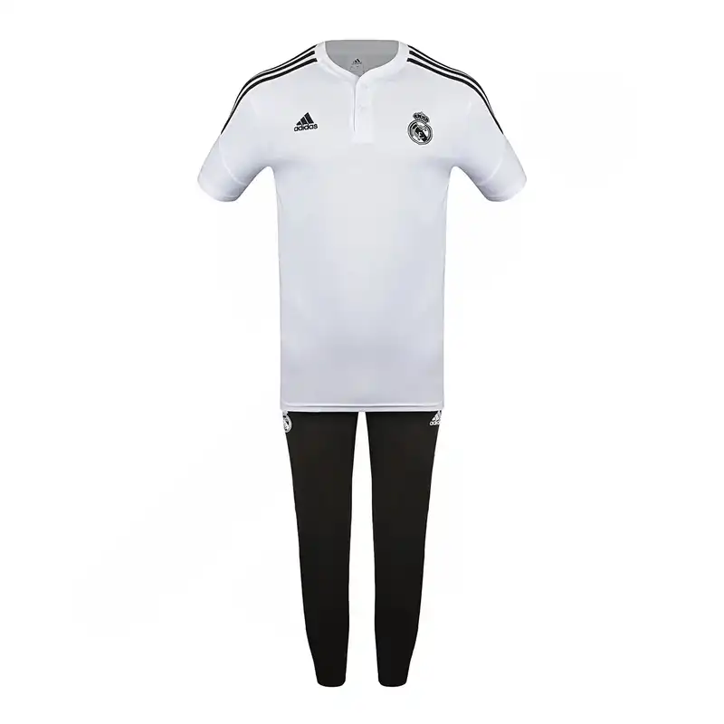 ست تی شرت و شلوار ورزشی مردانه مدل فوتبال هتلی ریال مادرید NK-8094