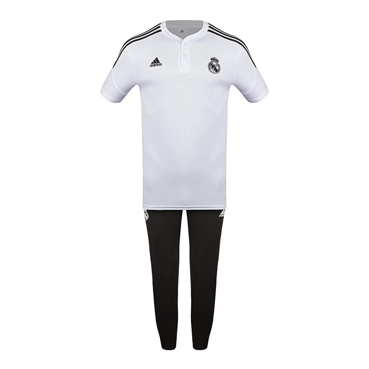 ست تی شرت و شلوار ورزشی مردانه مدل فوتبال هتلی ریال مادرید NK-8094
