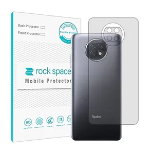 Transparent Rockspace HyGEL phone back protector suitable for Xiaomi Redmi Note 9T mobile phone