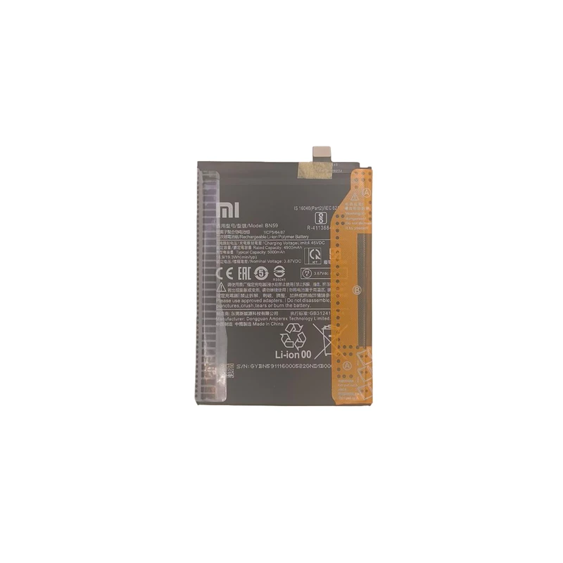 باتری مدل BN59 ظرفیت 5000 میلی آمپرساعت مناسب برای گوشی موبایل شیائومی Redmi Note 10 /10S /10 Pro