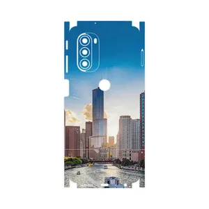MAHOOT City of Chicago-FullSkin Cover Sticker for Motorola Moto G51 5G