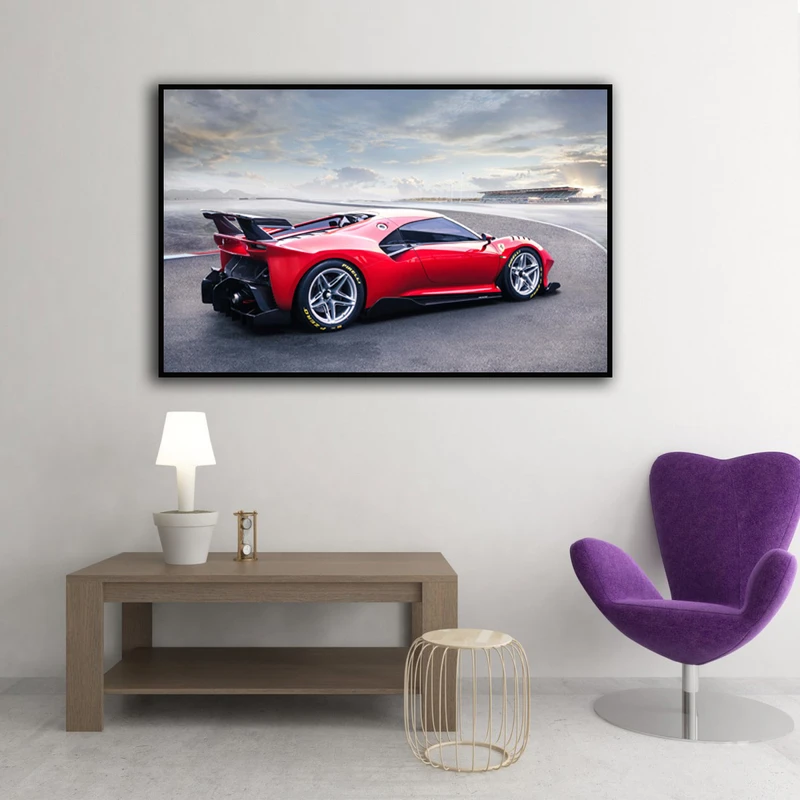 تابلو بکلیت طرح ماشین فراری مدل B-D1211