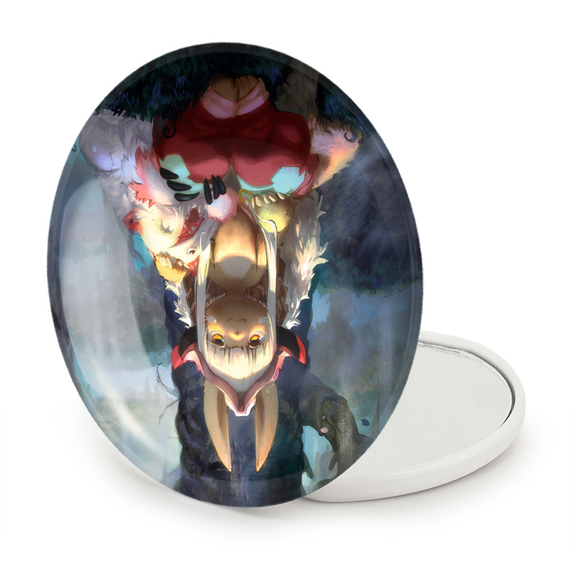آینه جیبی خندالو طرح ناناچی انیمه ساخته شده در پرتگاه Made in Abyss مدل تاشو کد 22093 آینه جیبی خندالو طرح ناناچی انیمه ساخته شده در پرتگاه Made in Abyss مدل تاشو کد 22093