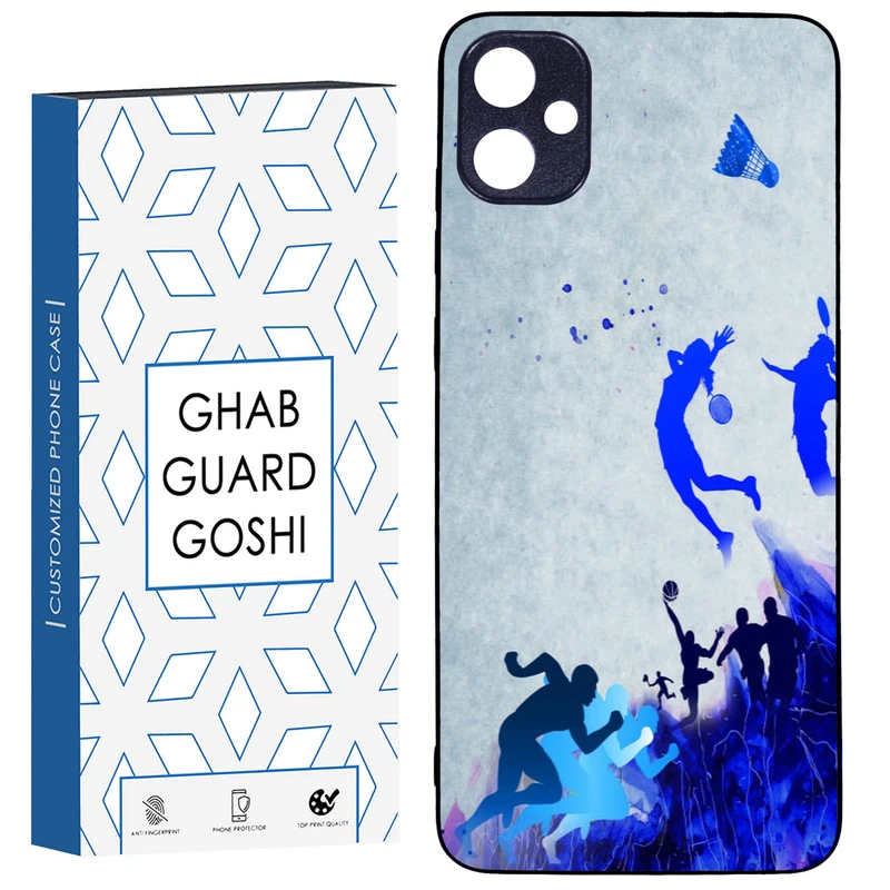 کاور قاب گارد گوشی طرح بدمینتون کد TPU-114 مناسب برای گوشی موبایل سامسونگ Galaxy A05