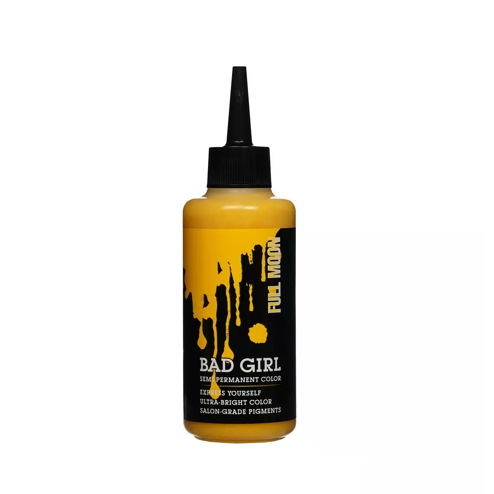 ماسک مو رنگساژ بد گرل مدل FULL MOON حجم 100 میلی لیتر رنگ زرد