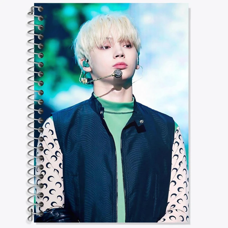 دفتر زبان 50 برگ خندالو مدل دو خط طرح هیونینگ کای گروه تی اکس تی TXT کد 20001