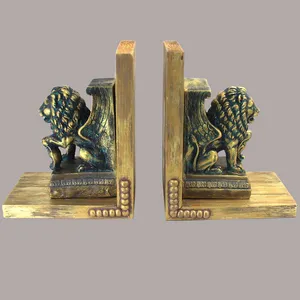 نگهدارنده کتاب دست نگار مدل شیر سنگی هگمتانه بسته 2 عددی