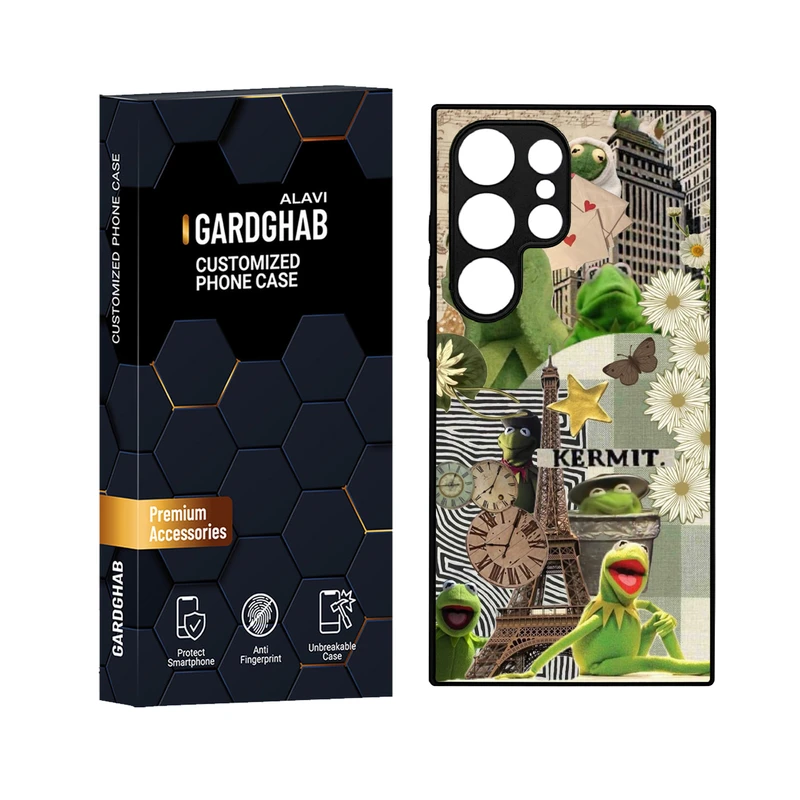 کاور گارد قاب علوی مدل دور ژله ای مناسب برای گوشی موبایل سامسونگ Galaxy S24 Ultra