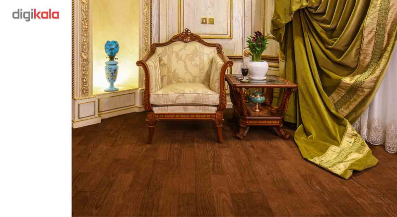موکت سپاهان موکت طرح ولور چاپی پارکت زمینه کاکائو کد 041