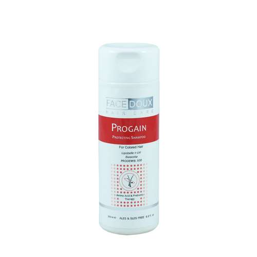 شامپو مخصوص موهای رنگ شده فیس دوکس مدل PROGAIN حجم 200 میلی لیتر