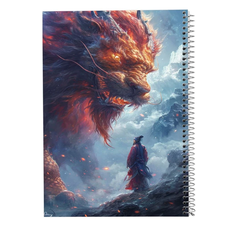 دفتر لیست خرید 50 برگ مدوپد مدل اژدها کد DF16654