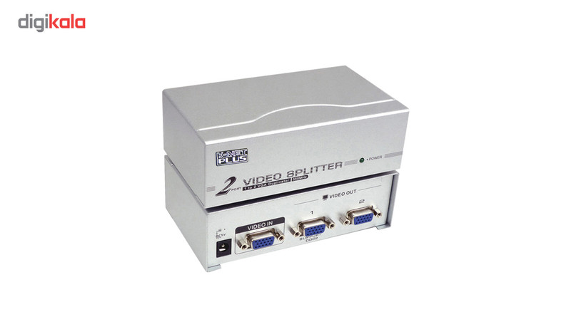 اسپلیتر VGA دو پورت کی نت پلاس مدل KPS632 1