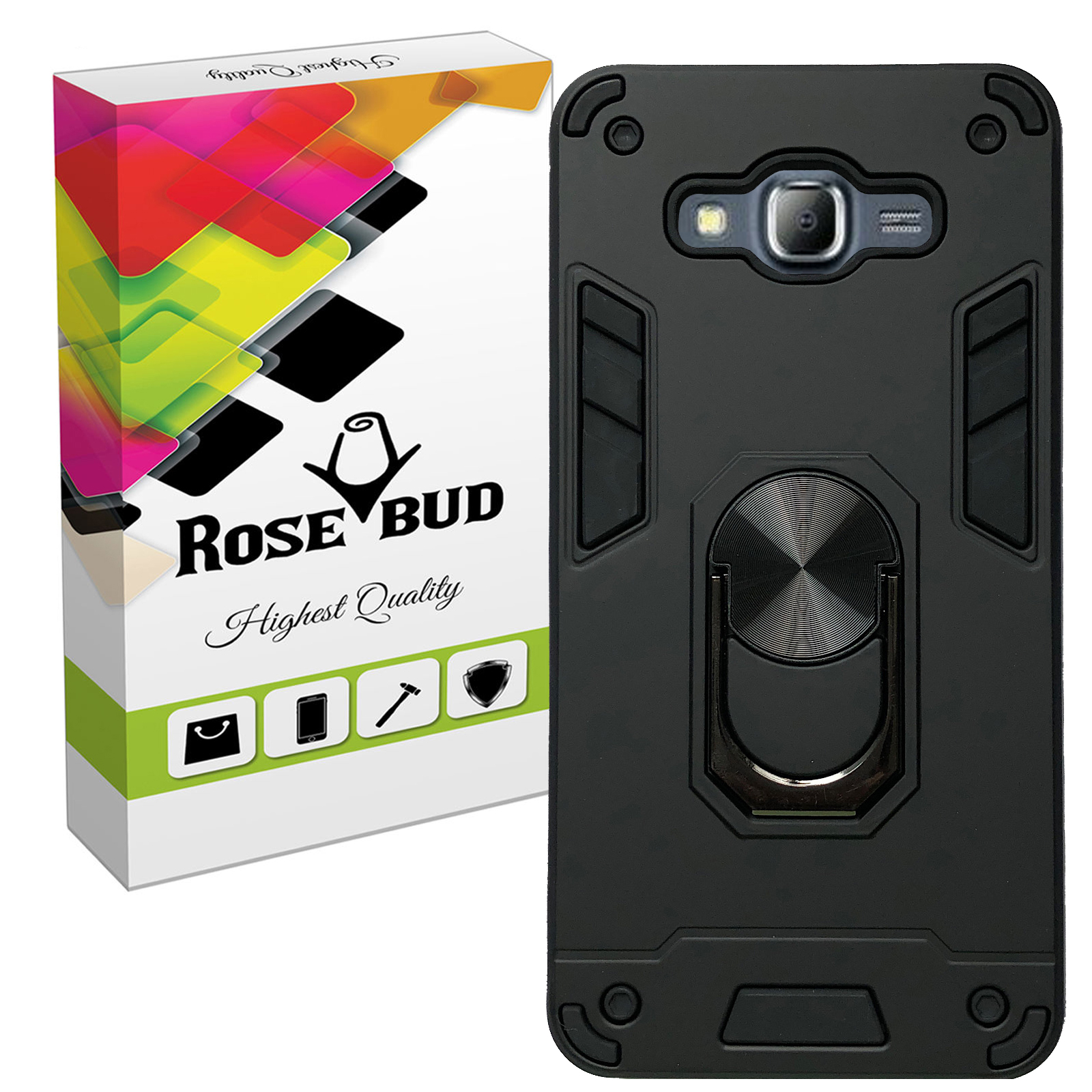 کاور رزباد مدل Rosa003 مناسب برای گوشی موبایل سامسونگ Galaxy Grand Prime / Grand Prime Plus / J2 Prime