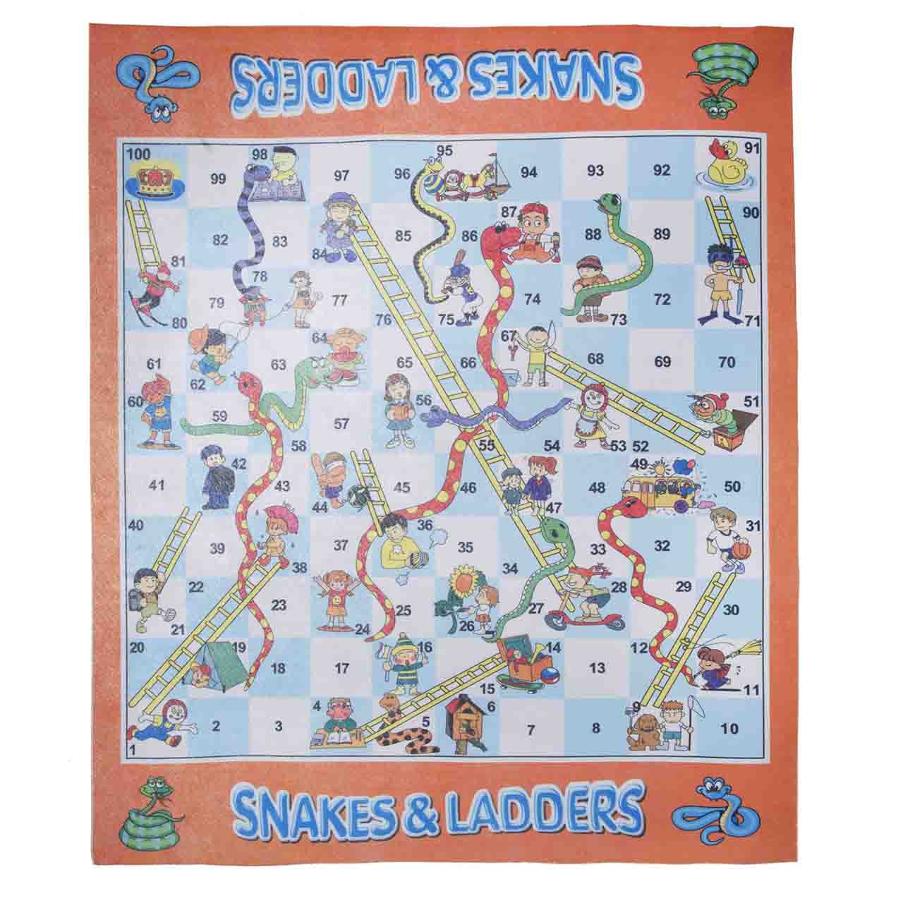 بازی فکری مدل Snakes and Ladders