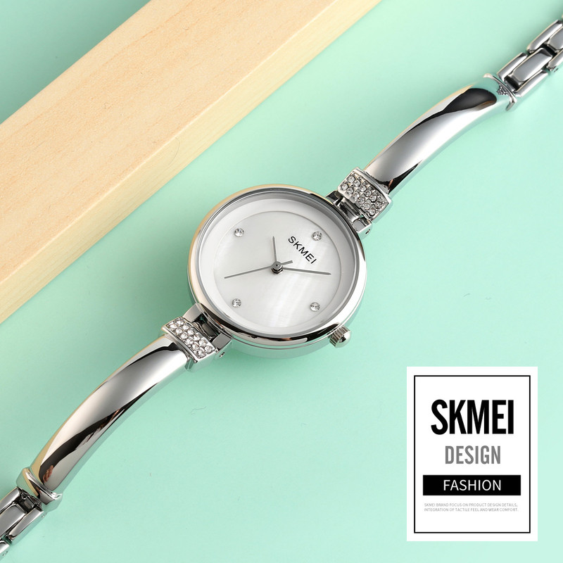 ساعت مچی عقربه ای زنانه اسکمی مدل 1409SLW