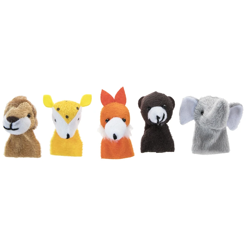عروسک انگشتی پرشین صبا مدل Forest Animals بسته 5 عددی 