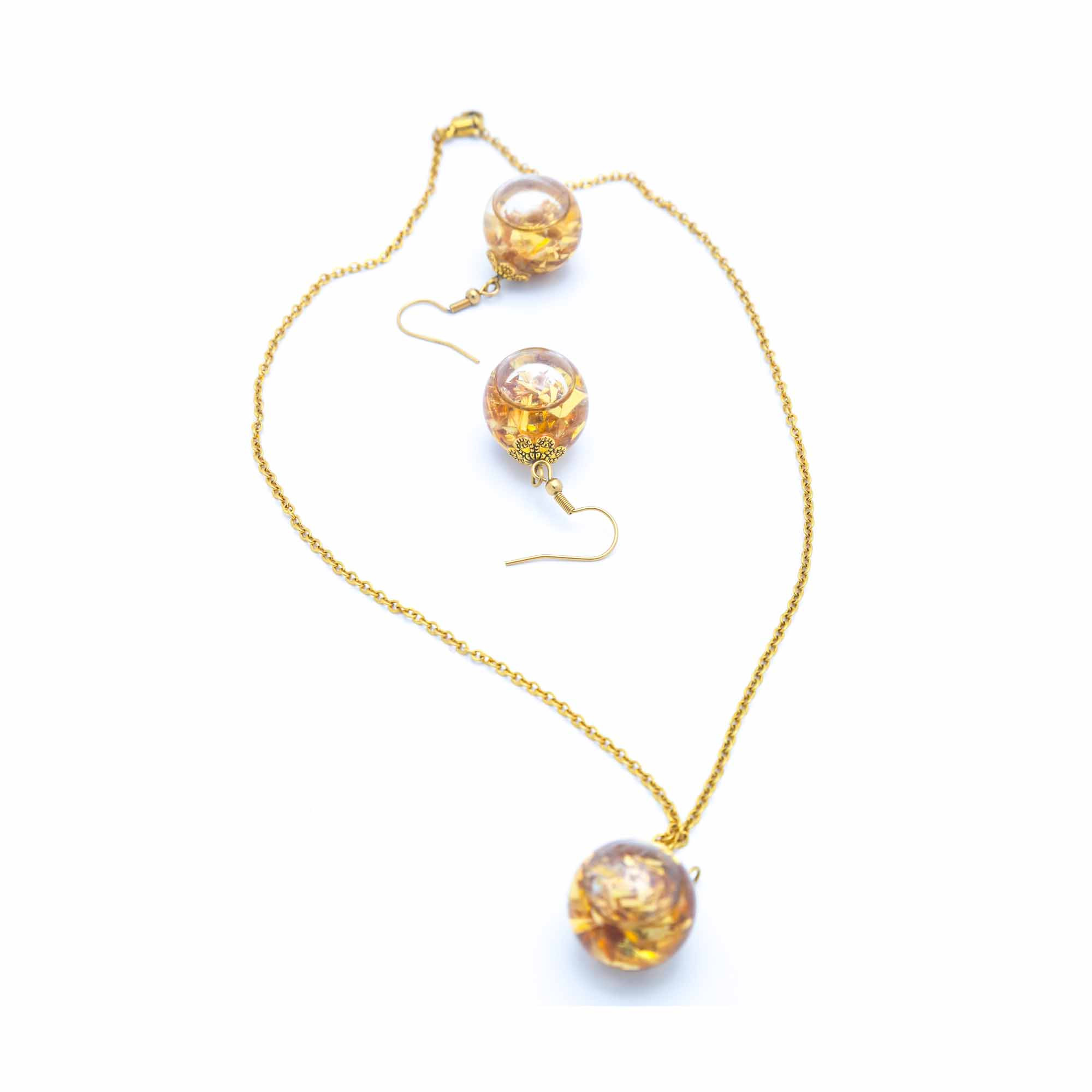 نیم ست زنانه آلتین هنر مدل گوی براده چتری