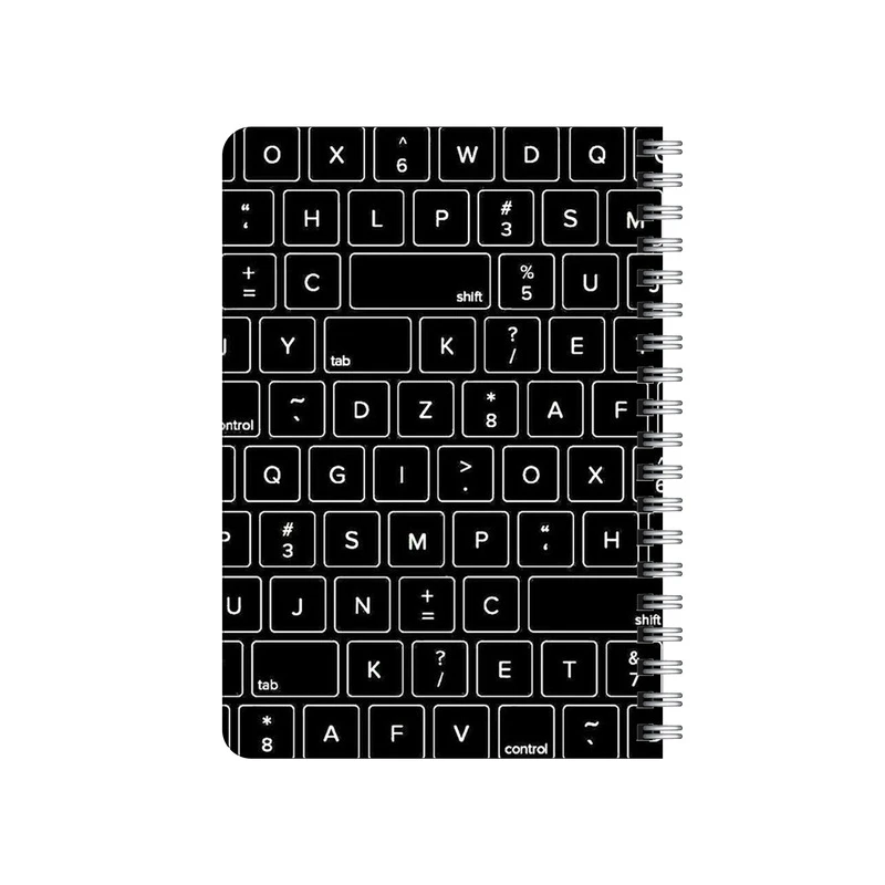 دفترچه یادداشت بامبیلیپ مدل چوبی طرح کیبورد کامپیوتر کد 8331486