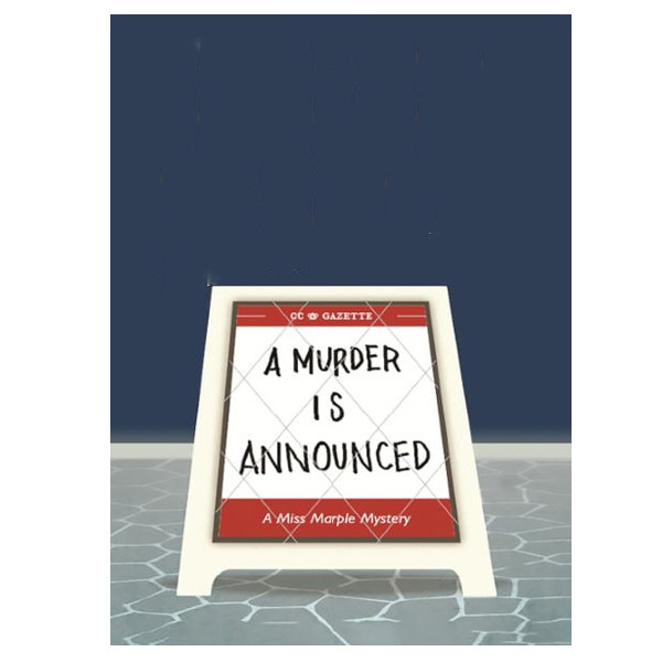 کتاب A Murder is Announced اثر Agatha Christie انتشارات آینده کتاب کتاب A Murder is Announced اثر Agatha Christie انتشارات آینده کتاب
