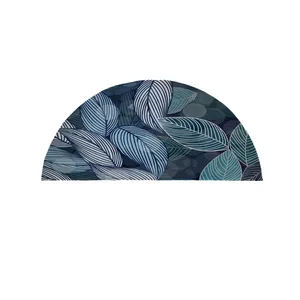 پادری مدل نیم دایره طرح کلاسیک برگ کد 9274 سایز 90×45 سانتی متر