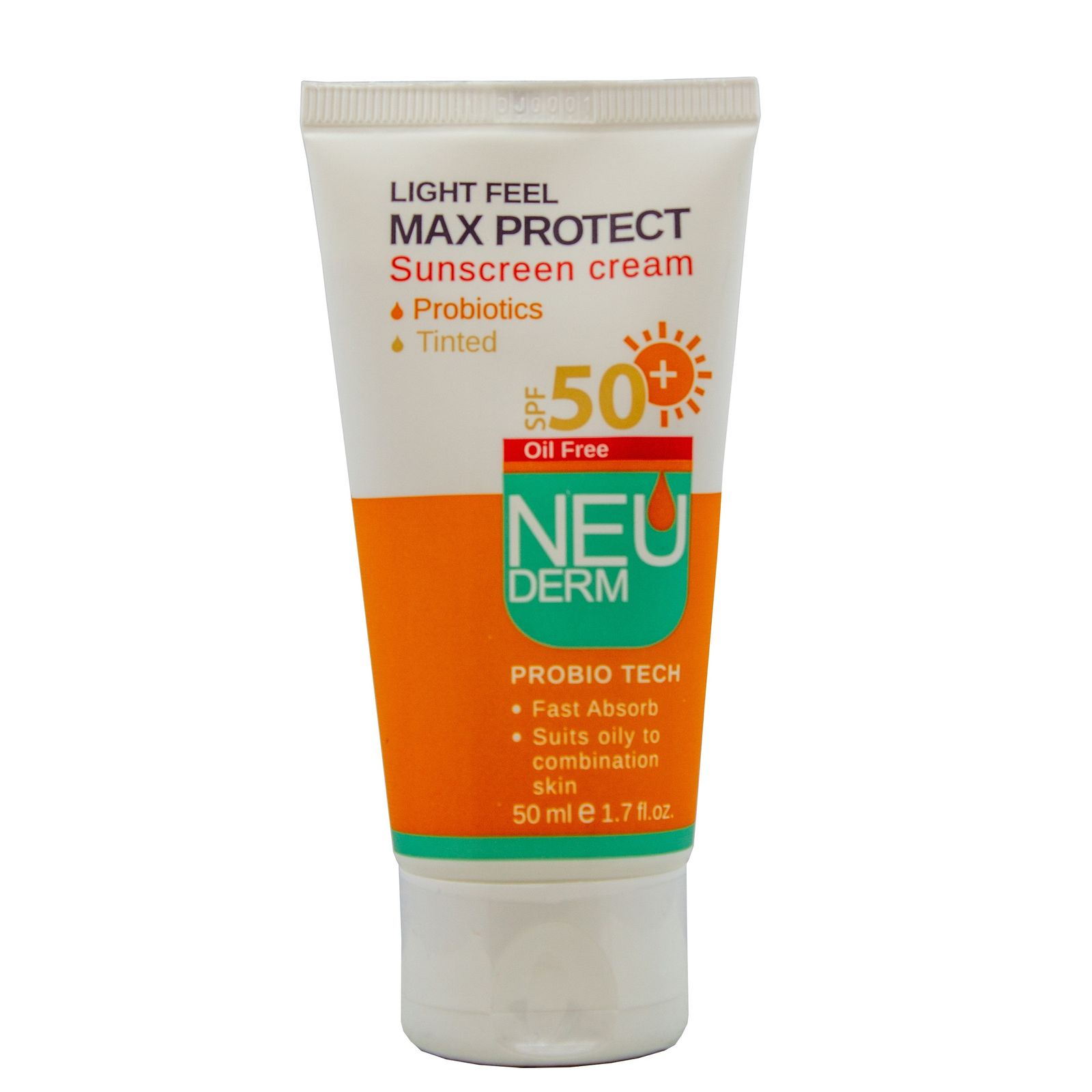کرم ضد آفتاب نئودرم مدل Max Protect Oil Free حجم 50 میلی لیتر -  - 2
