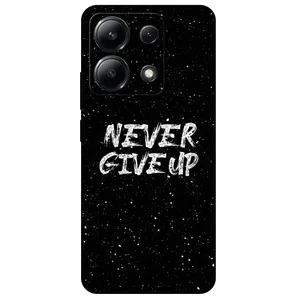 Megafone Never give up 1871 Cover For Xiaomi Redmi Note 13 4G