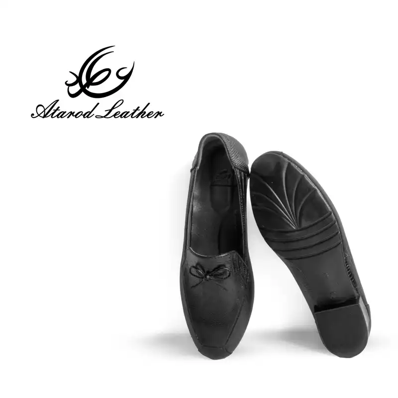 کفش زنانه چرم عطارد مدل چرم طبیعی کد SH179