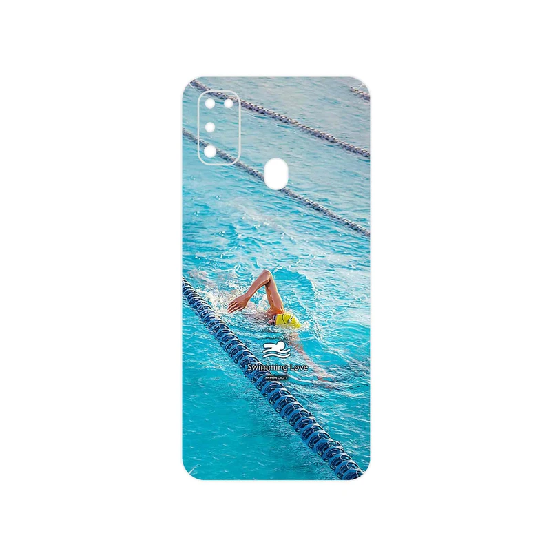 برچسب پوششی ماهوت مدل Swimming مناسب برای گوشی موبایل سامسونگ Galaxy M30s