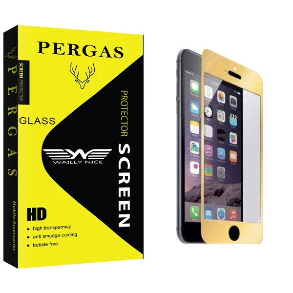 محافظ صفحه نمایش وایلی نایس مدل Pergas Glass مناسب برای گوشی موبایل اپل iPhone 6/6S
